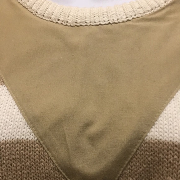 VTG S/M Sweater Medium Ramie Cotton Sweater, Cotton Sleeves, , PolyCotton - Picture 2 of 5